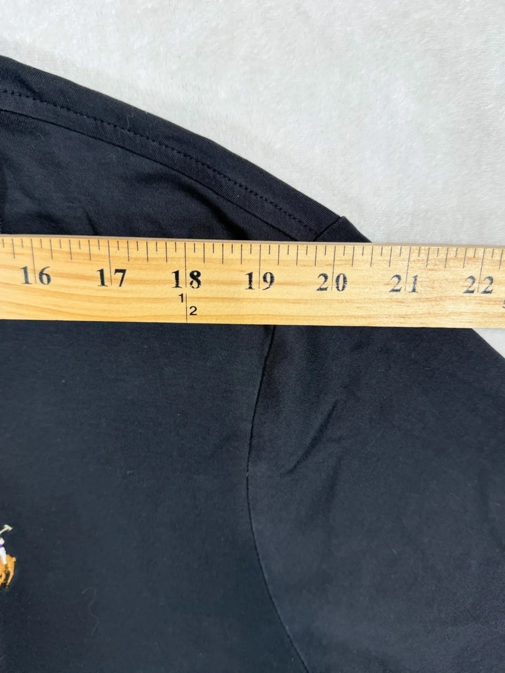 Polo Ralph Lauren XL Men’s Black Performance Cotton Polo with Embroidered Pony